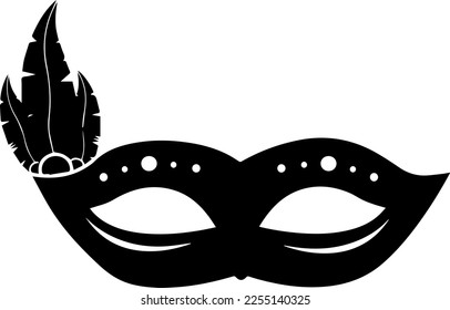 vector mask brazilian carnival event