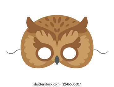 1,654 Owl face mask Images, Stock Photos & Vectors | Shutterstock