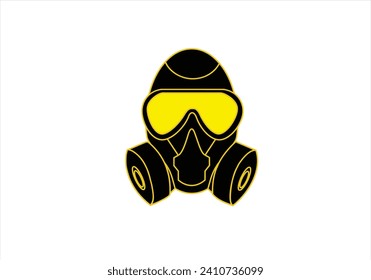 Vector de diseño de humo de máscara.