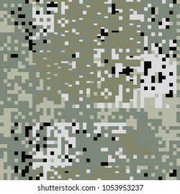 Vector masking texture used by the military for camouflage