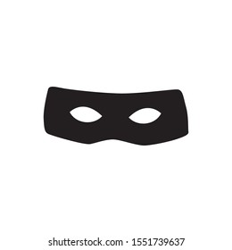 Vector masks of criminals, bandits and mafia