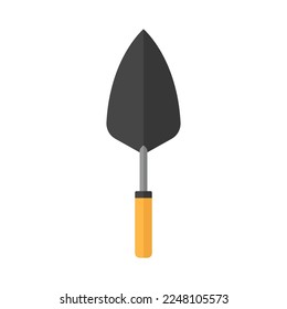 vector masonry trowel flat icons illustration