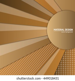 Vector material background. Abstract creative concept layout template