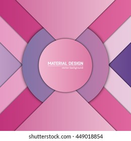 Vector material background. Abstract creative concept layout template. 