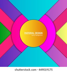 Vector material background. Abstract creative concept layout template. 