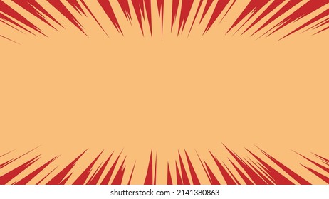 Material vectorial de líneas concentradas coloridas