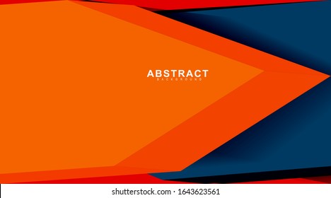 Vector material design background. Abstract creative concept graphic layout template.
