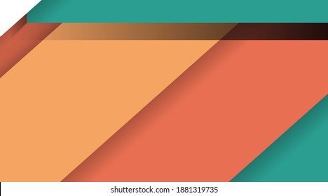 Vector material design background. Abstract creative concept layout template. overlapping geometric shapes. For web ,wallpaper, or etc
