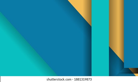 Vector material design background. Abstract creative concept layout template. overlapping geometric shapes. For web ,wallpaper, or etc