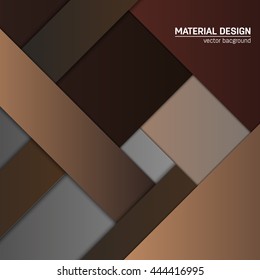 Vector material design background. Abstract creative concept layout template. For web and mobile app, paper art illustration design. style blank, poster, booklet. Motion wallpaper element. Flat ui