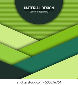 Vector material design background. Abstract creative concept layout template. For web and mobile app, paper art illustration, style blank, poster, booklet. Motion wallpaper element. Flat ui.