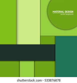 Vector material design background. Abstract creative concept layout template. For web and mobile app, paper art illustration, style blank, poster, booklet. Motion wallpaper element. Flat ui.