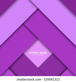 Vector material design background. Abstract creative concept layout template. For web and mobile app, paper art illustration, style blank, poster, booklet. Motion wallpaper element. Flat ui.