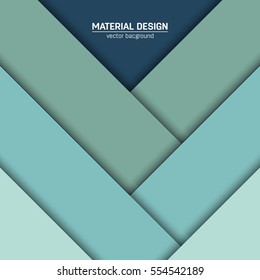 Vector material design background. Abstract creative concept layout template. For web and mobile app, paper art illustration, style blank, poster, booklet. Motion wallpaper element. Flat ui.