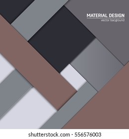 Vector material design background. Abstract creative concept layout template. For web and mobile app, paper art illustration, style blank, poster, booklet. Motion wallpaper element. Flat ui.