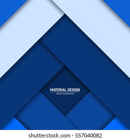 Vector material design background. Abstract creative concept layout template. For web and mobile app, paper art illustration, style blank, poster, booklet. Motion wallpaper element. Flat ui.