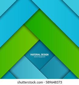 Vector material design background. Abstract creative concept layout template. For web and mobile app, paper art illustration, style blank, poster, booklet. Motion wallpaper element. Flat ui