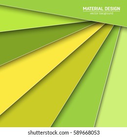 Vector material design background. Abstract creative concept layout template. For web and mobile app, paper art illustration, style blank, poster, booklet. Motion wallpaper element. Flat ui