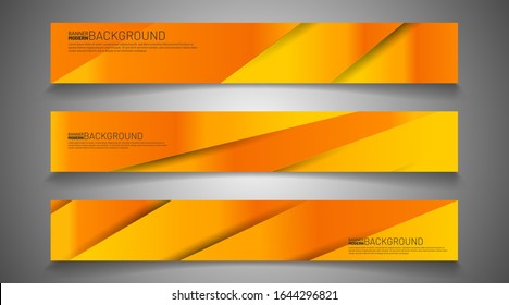 Vector material design banner background. Abstract creative concept of business modern graphic layout template.
