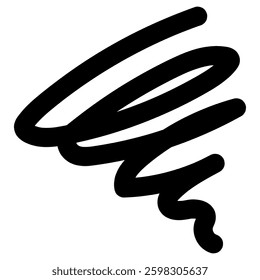 Vector material of swirling icons to express emotions. Transparent design allows for versatile usage.