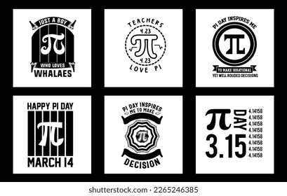 Vector math is a piece of pi tshirt design
