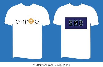 Diseño de camisetas con signo de matemáticas vectoriales y comillas