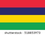 Vector Mauritius flag, Mauritius flag illustration, Mauritius flag picture, Mauritius flag image,
