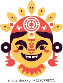 vector maya civilization flat design