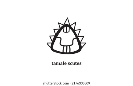 Vector Mayan Symbol Tamale Scutes Icon