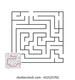 Vector Maze 18