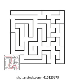 Vector Maze 21
