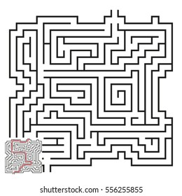 Vector Maze with Answer 39