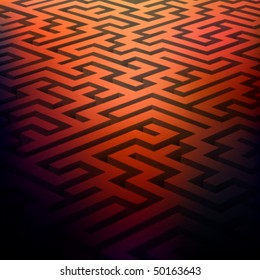 vector maze background