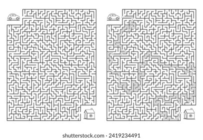 Vector Maze game hard, but the challenge makes it exciting and rewarding when you finally find your way out.