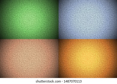Vector maze seamless pattern. Set of abstract geometrical seamless background.
