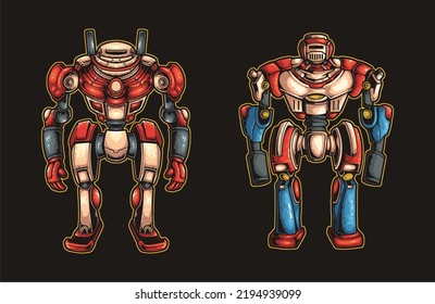 The Vector Mecha Robot Inspiration