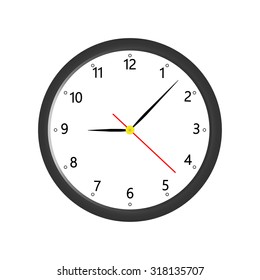 Vector Mechanical Clock Stock Vector (Royalty Free) 318135707