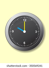 Vector mechanical clock