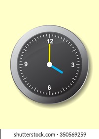 Vector mechanical clock
