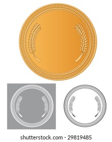 vector medal