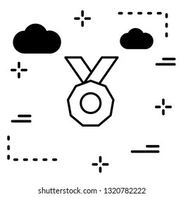 Vector Medal Icon
