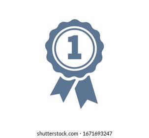 Vector medal icon. Certified Emblem Badge Emblem Symbol