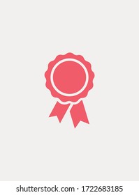 Vektorsymbol. Symbol für zertifiziertes Emblem-Zeichen