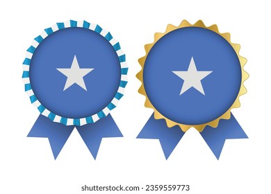 Vector Medal Set Designs of Somalia Template