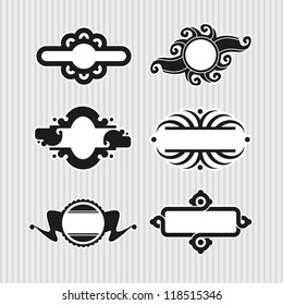 Vector Medallions, Seals and Badges