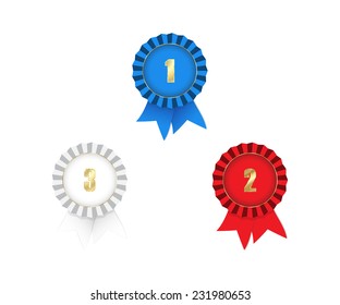 1,725 1st 2nd 3rd ribbons Images, Stock Photos & Vectors | Shutterstock