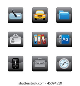 Vector media icons