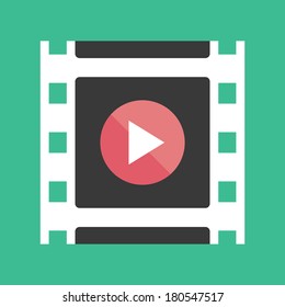 Vector Media Player Icon