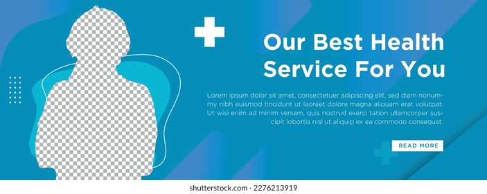 Vector Medical Banner Template Design