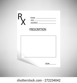 2,860 Blank prescription pad Images, Stock Photos & Vectors | Shutterstock